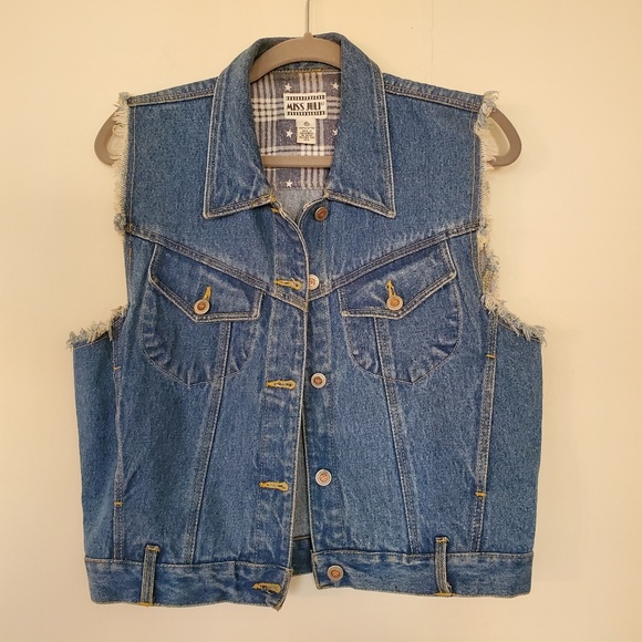 Miss Juli denim jacket sz. M - Picture 2 of 4